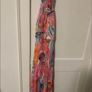 INC maxi halter dress